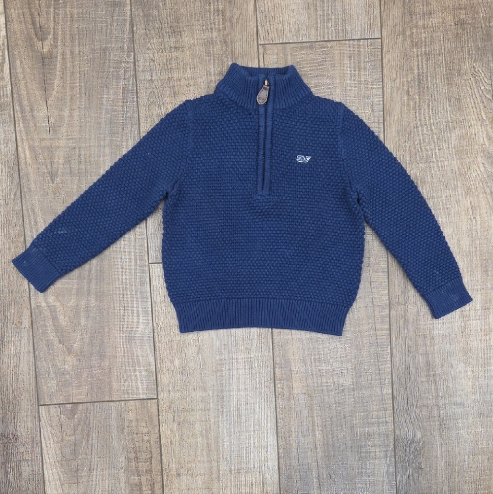 Vineyard Vines Navy Knit Sweater